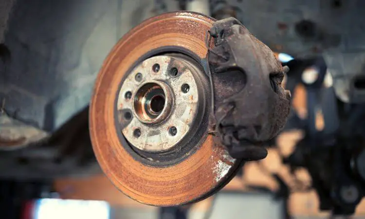 Rusted Brake Rotors