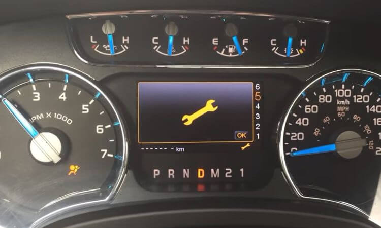 ford f150 wrench light no acceleration