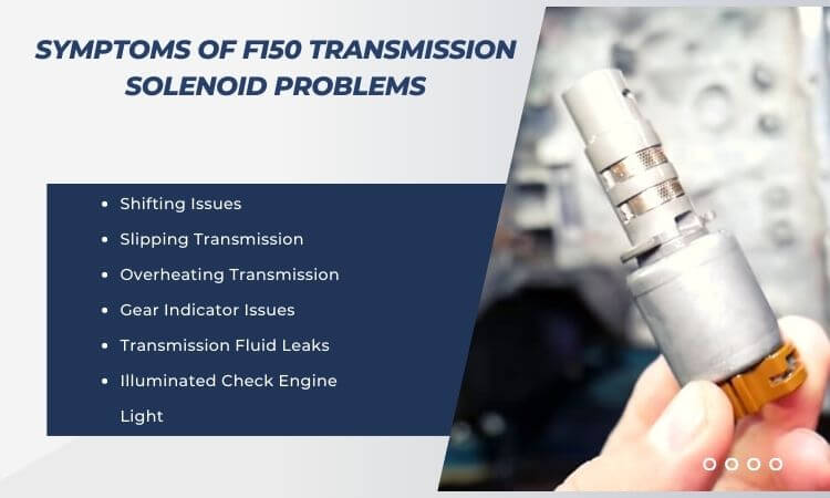 what are the symptoms of a bad transmission solenoid