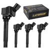 Ignition Coil Set of 4 for VW Jetta Passat