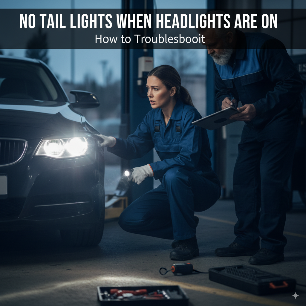 No Tail Lights When Headlights Are On - How to Troubleshoot