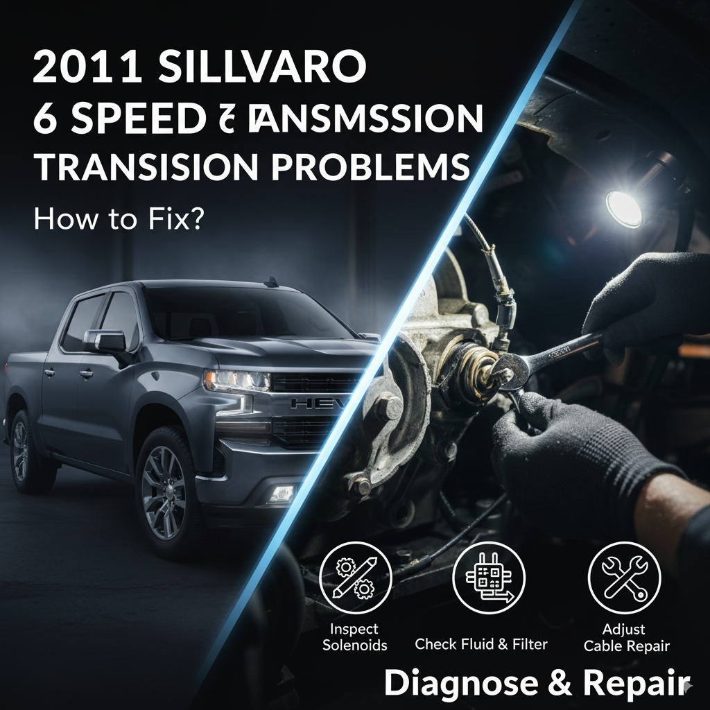 2011 Silverado 6 Speed Transmission Problems- How to Fix