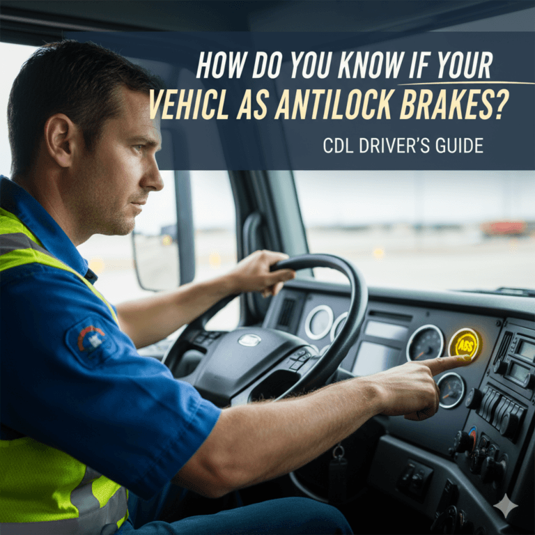 How Do You Know If Your Vehicle Has Antilock Brakes CDL