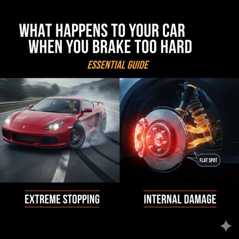 What Happens to Your Car When You Brake Too Hard
