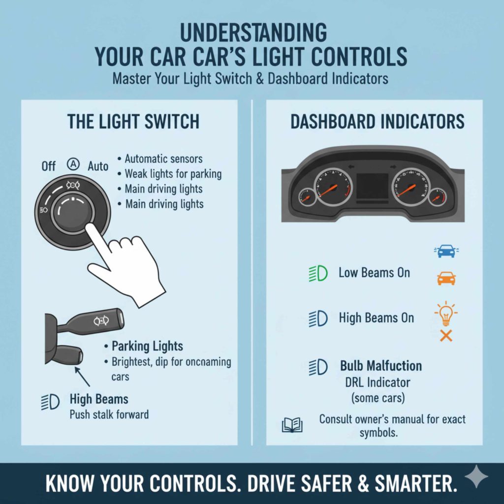Finding Your Car's Light Controls