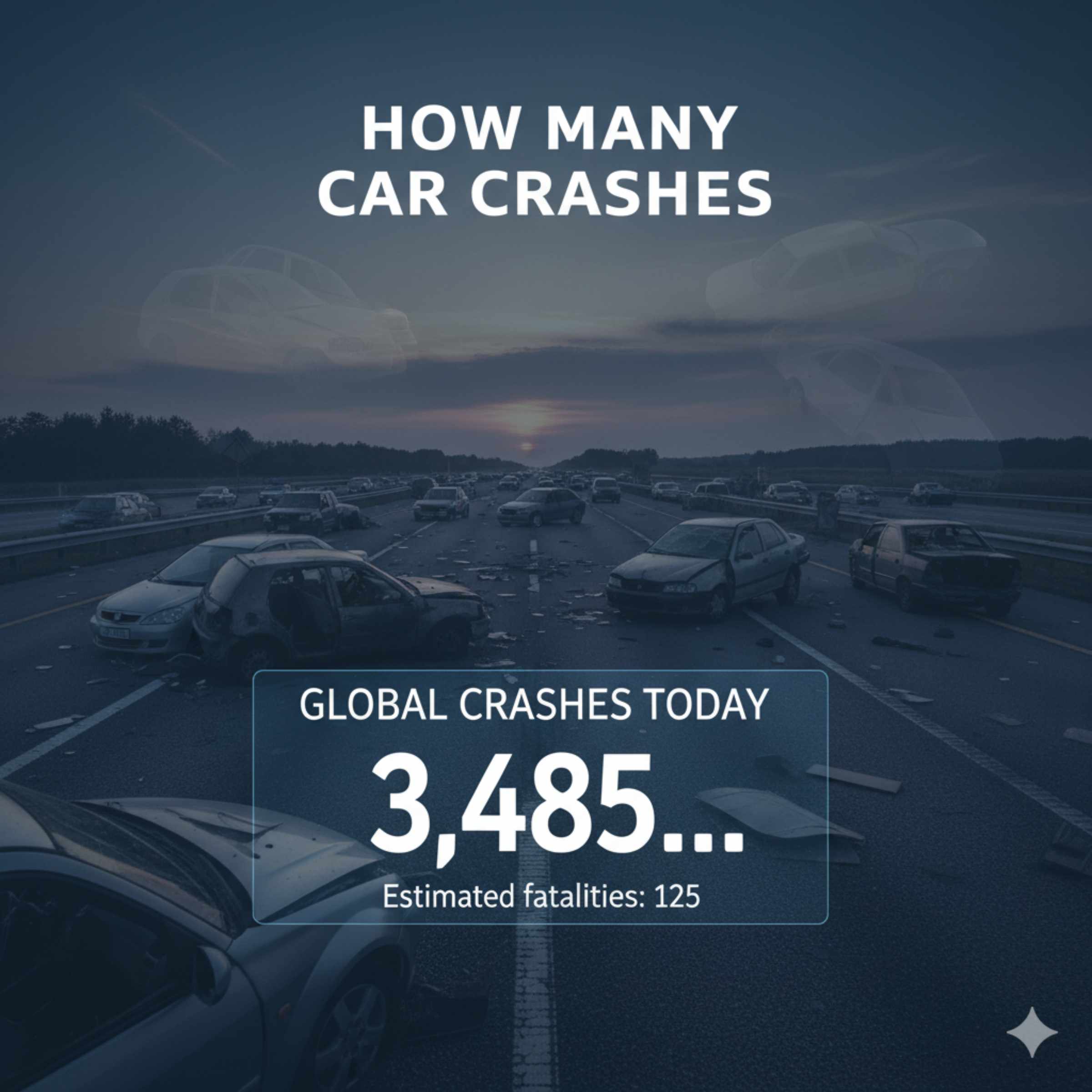 How Many Car Crashes