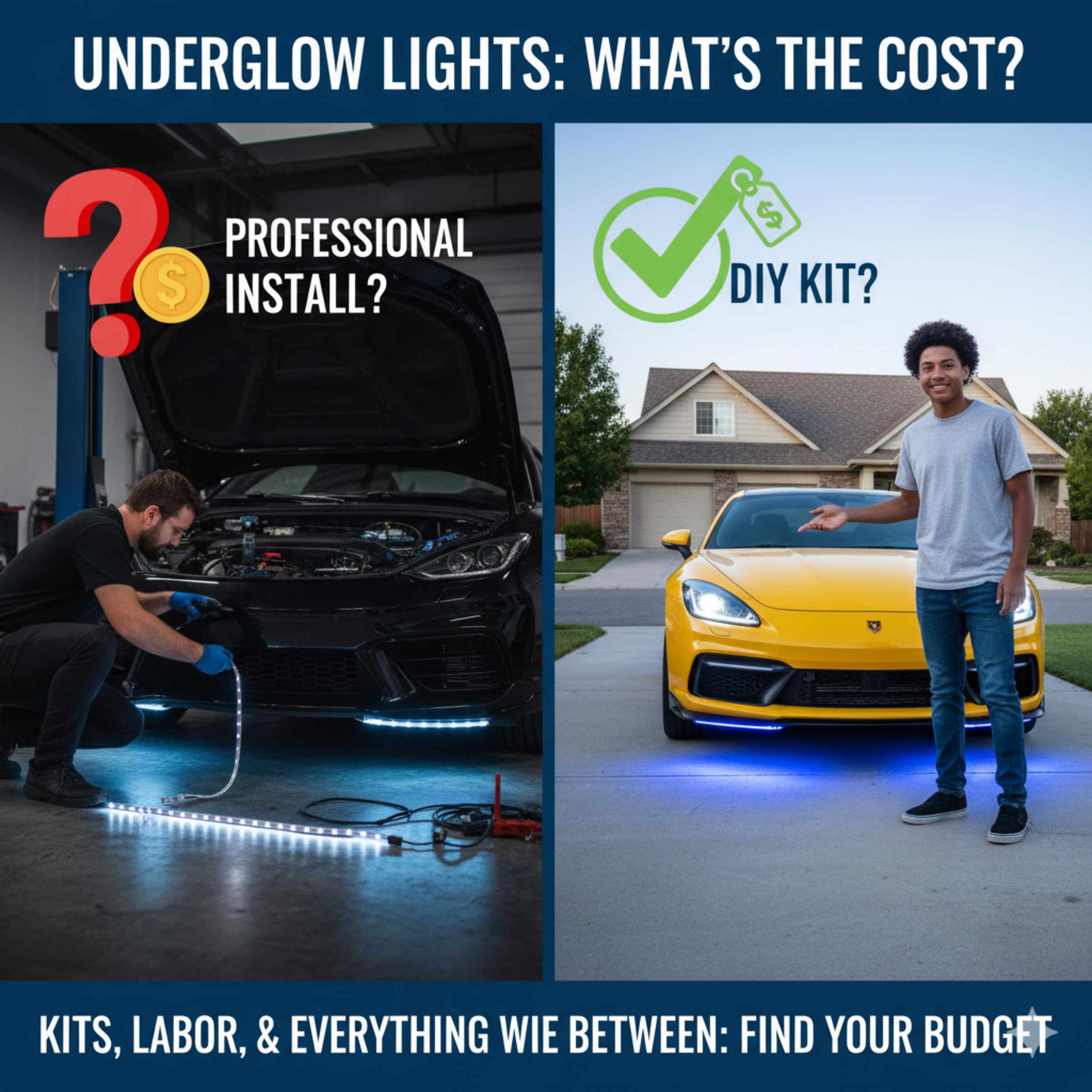 How Much Does It Cost To Put Lights Under Your Car?