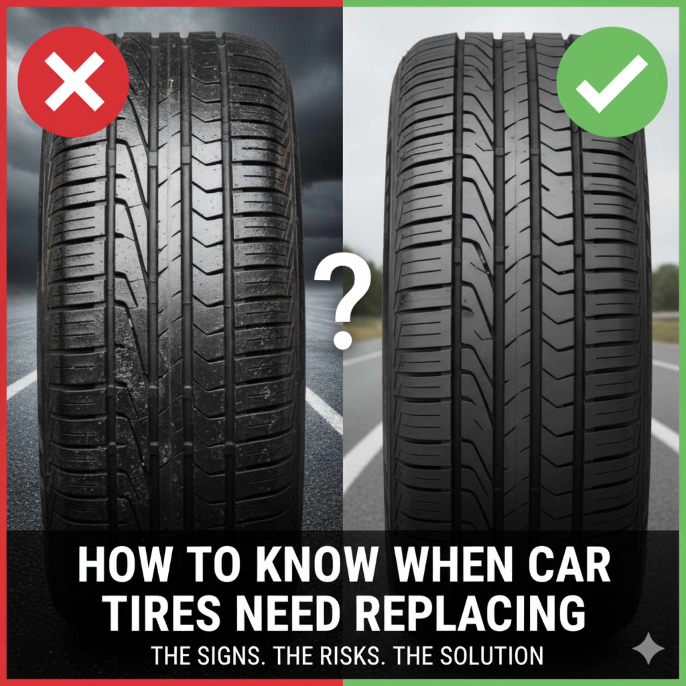 How To Know When Car Tires NEED Replacing