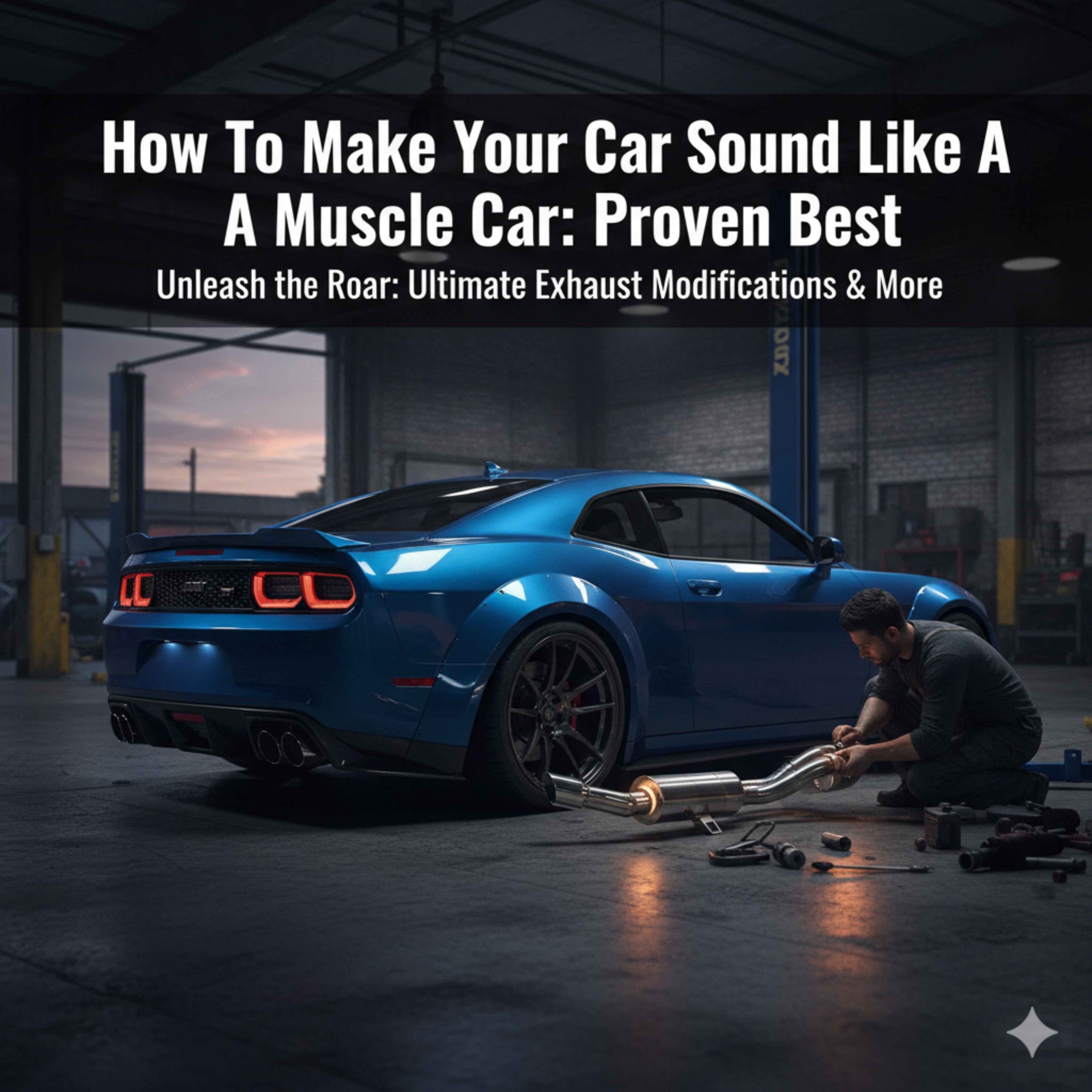 How To Make Your Car Sound Like A Muscle Car