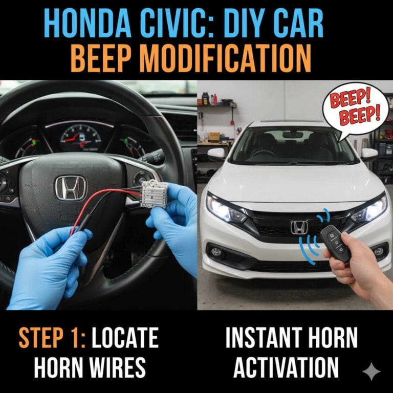 How to Make Car Beep Honda Civic