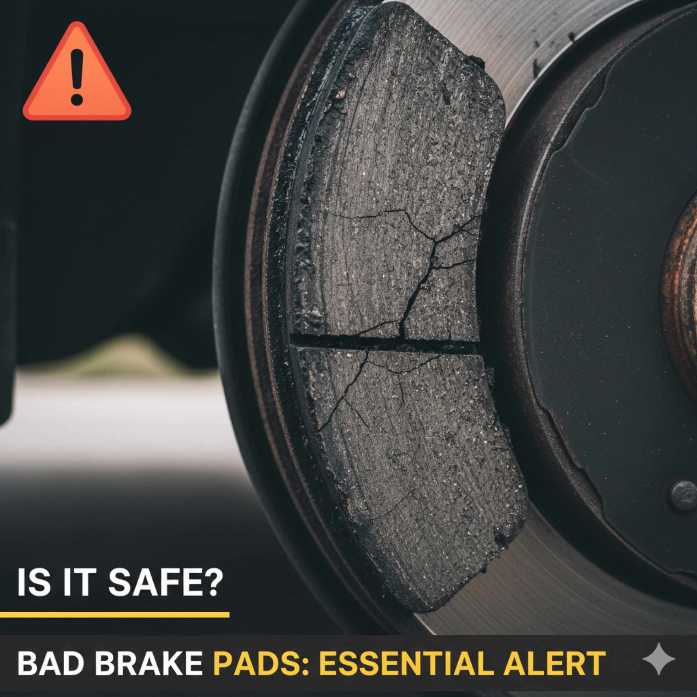 Is It Safe To Drive A Car With Bad Brake Pads
