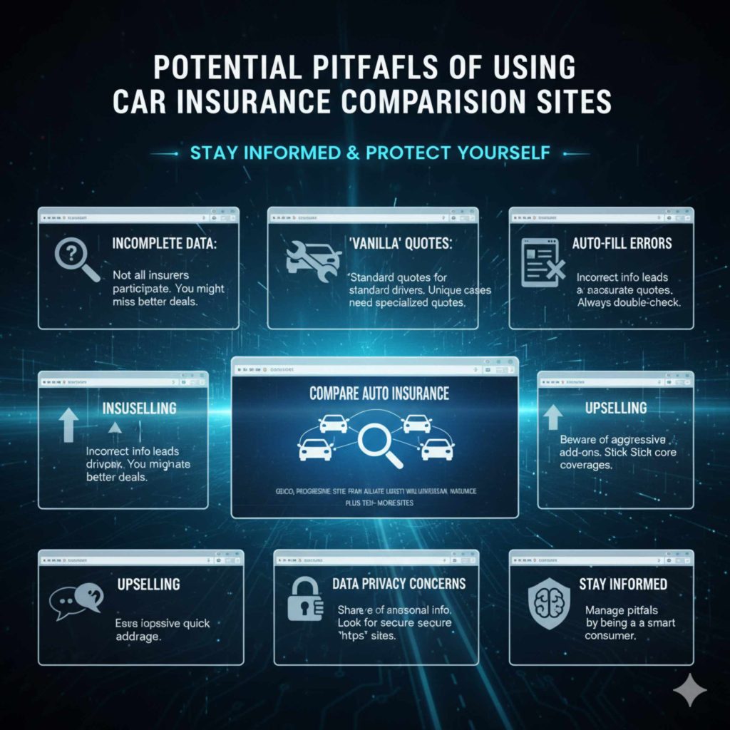 Potential Pitfalls of Using Comparison Sites