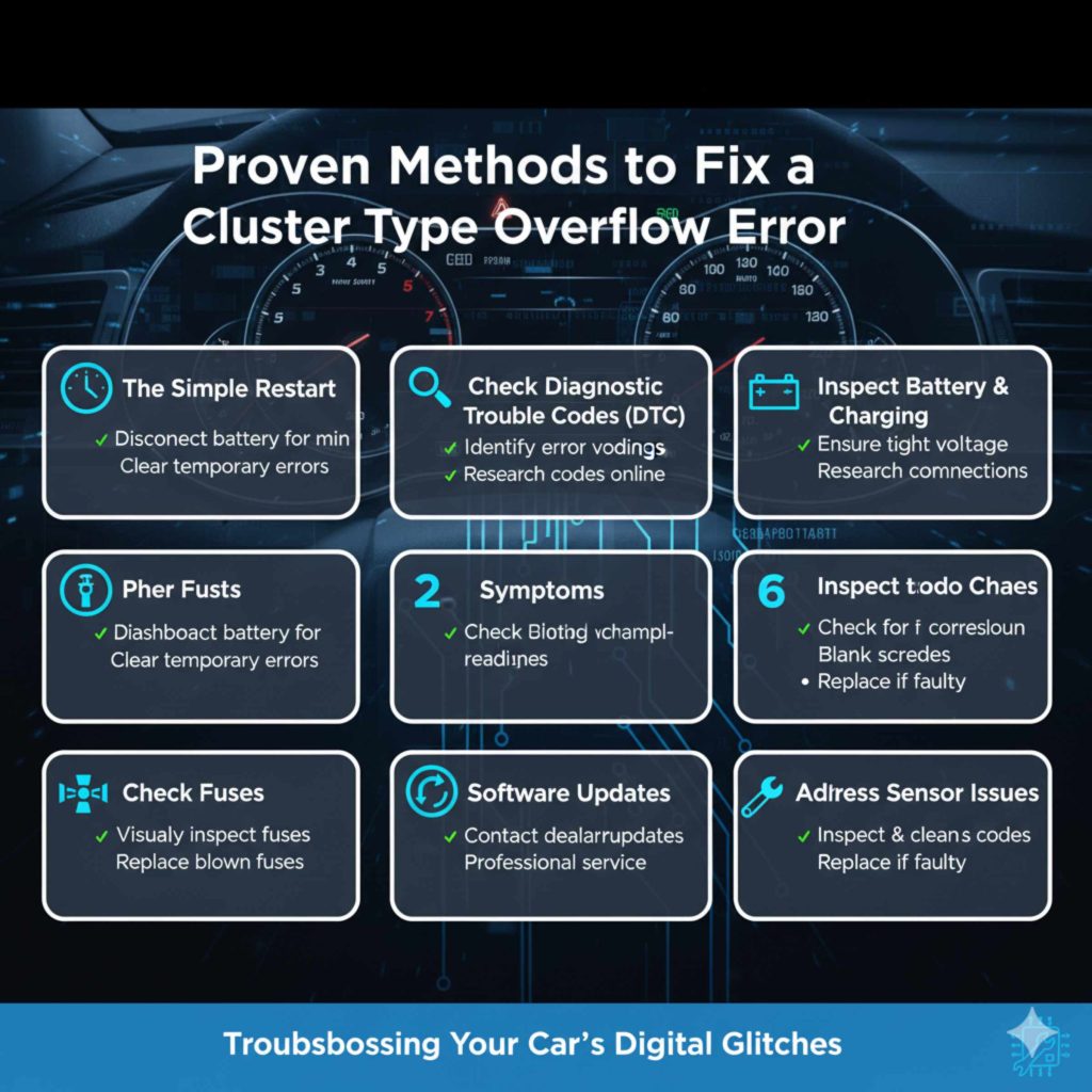 Proven Methods to Fix a Cluster Car Type Overflow Error