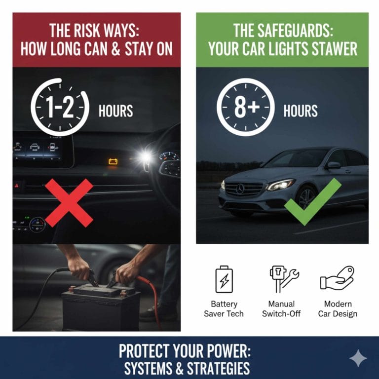 Proven Ways How Long Can Your Car Lights Stay On