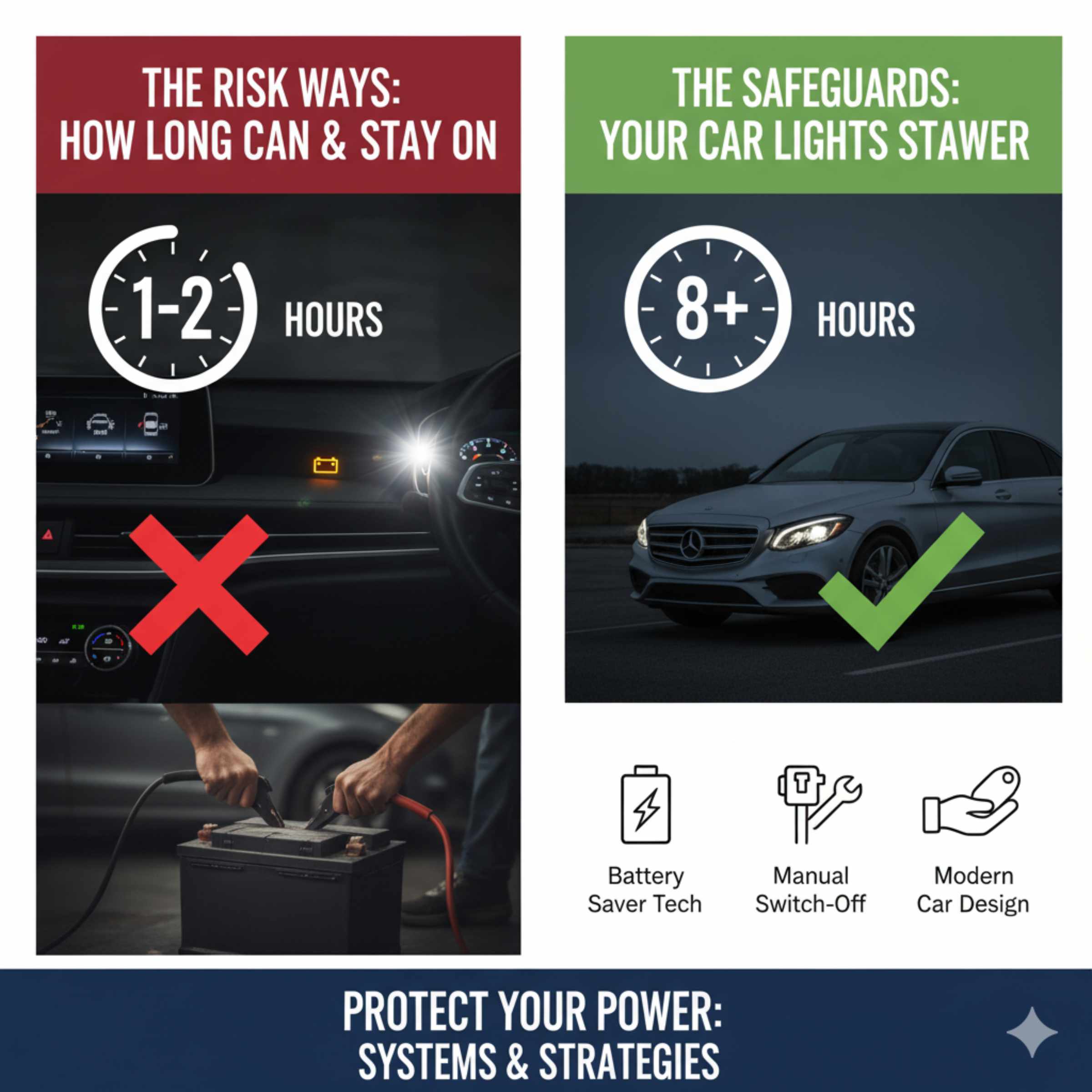 Proven Ways How Long Can Your Car Lights Stay On