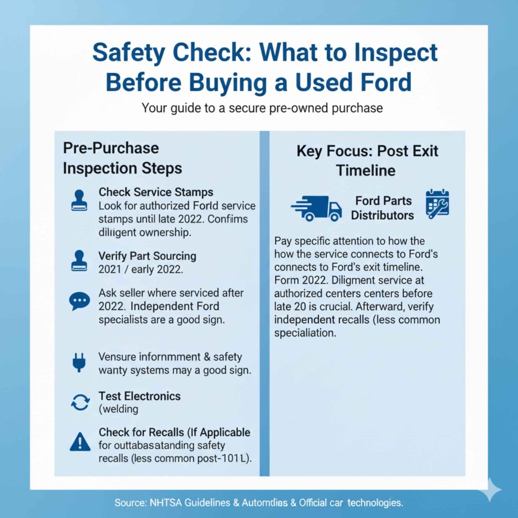Safety Check What to Inspect Before Buying a Used Ford