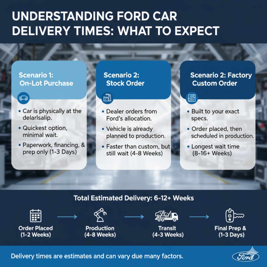 Understanding Ford Car Delivery Times