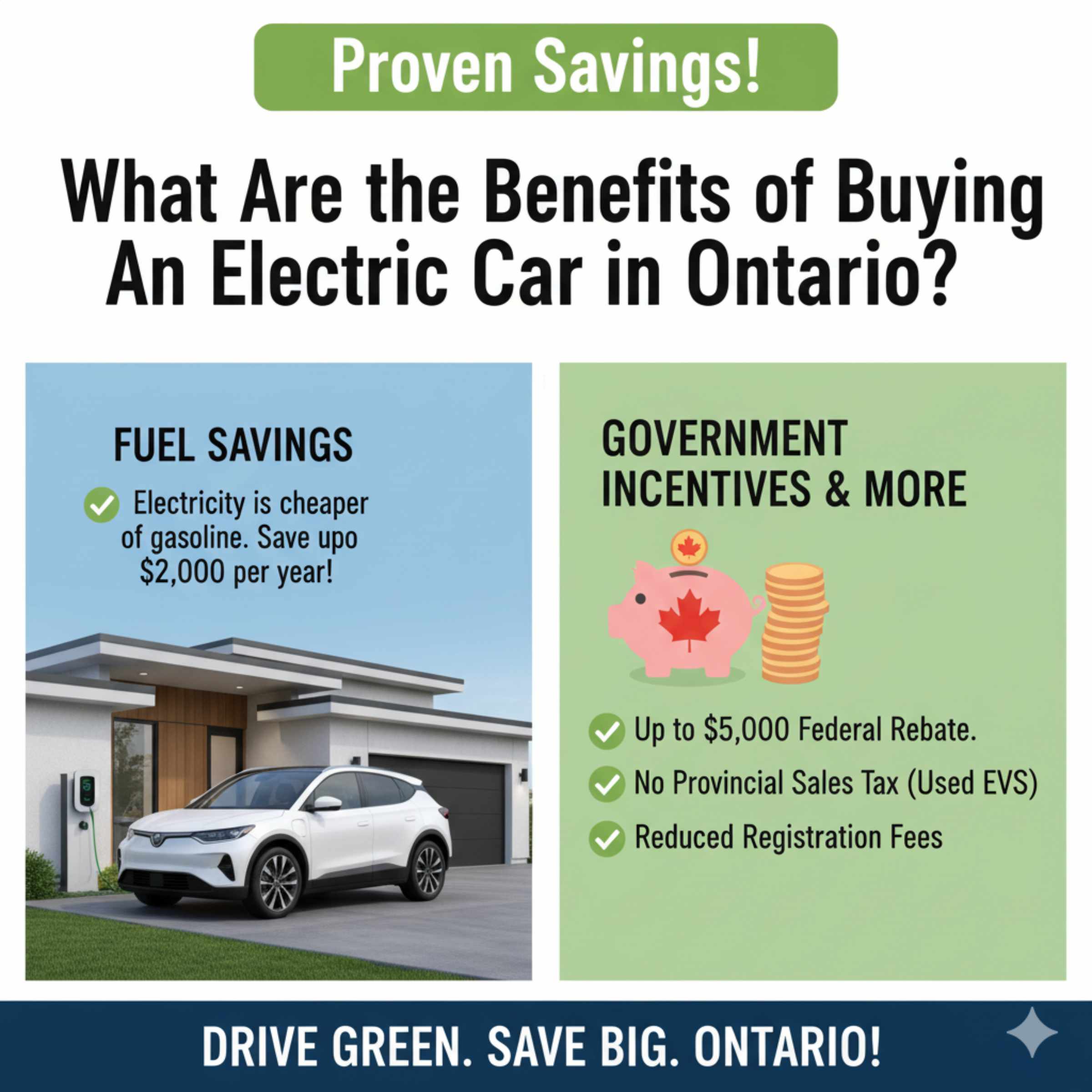 What Are the Benefits of Buying An Electric Car in Ontario?