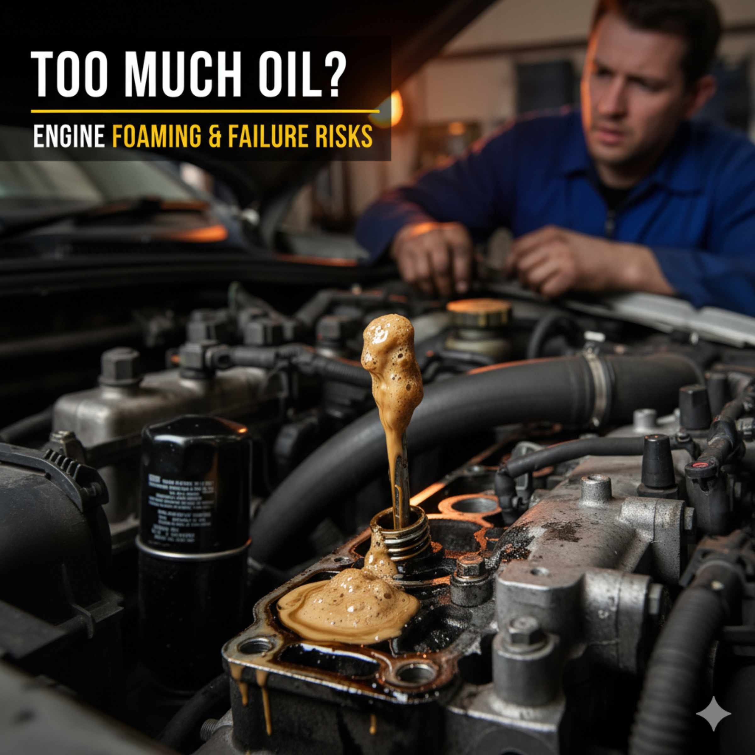What Happens If A Car Has Too Much Engine Oil