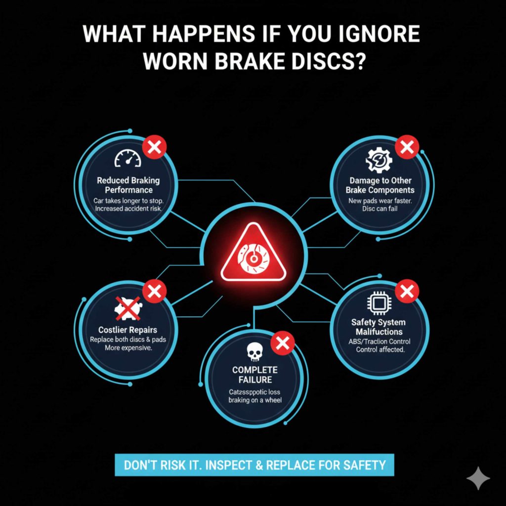 What Happens If You Ignore Worn Brake Discs?