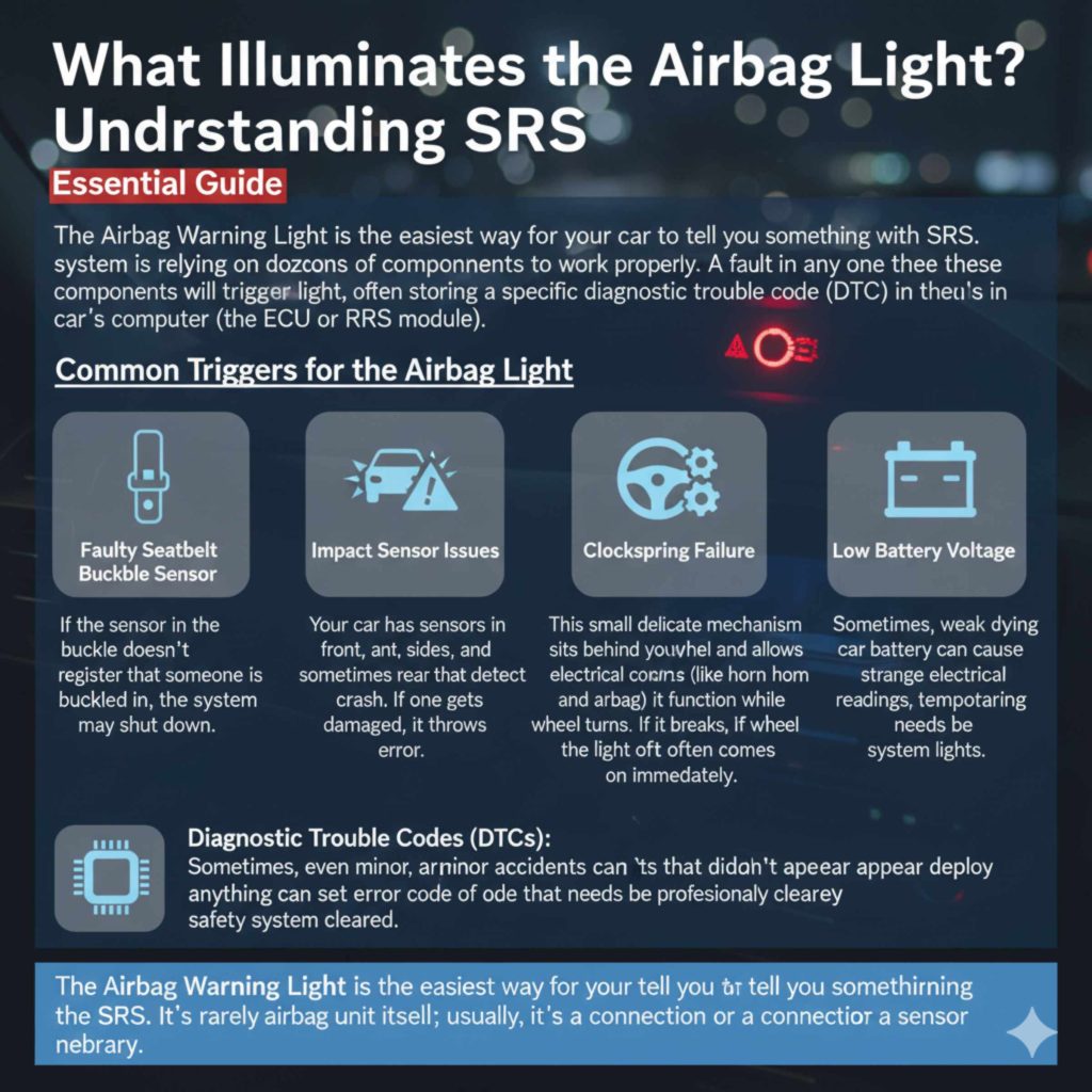 What Illuminates the Airbag Light Understanding the SRS