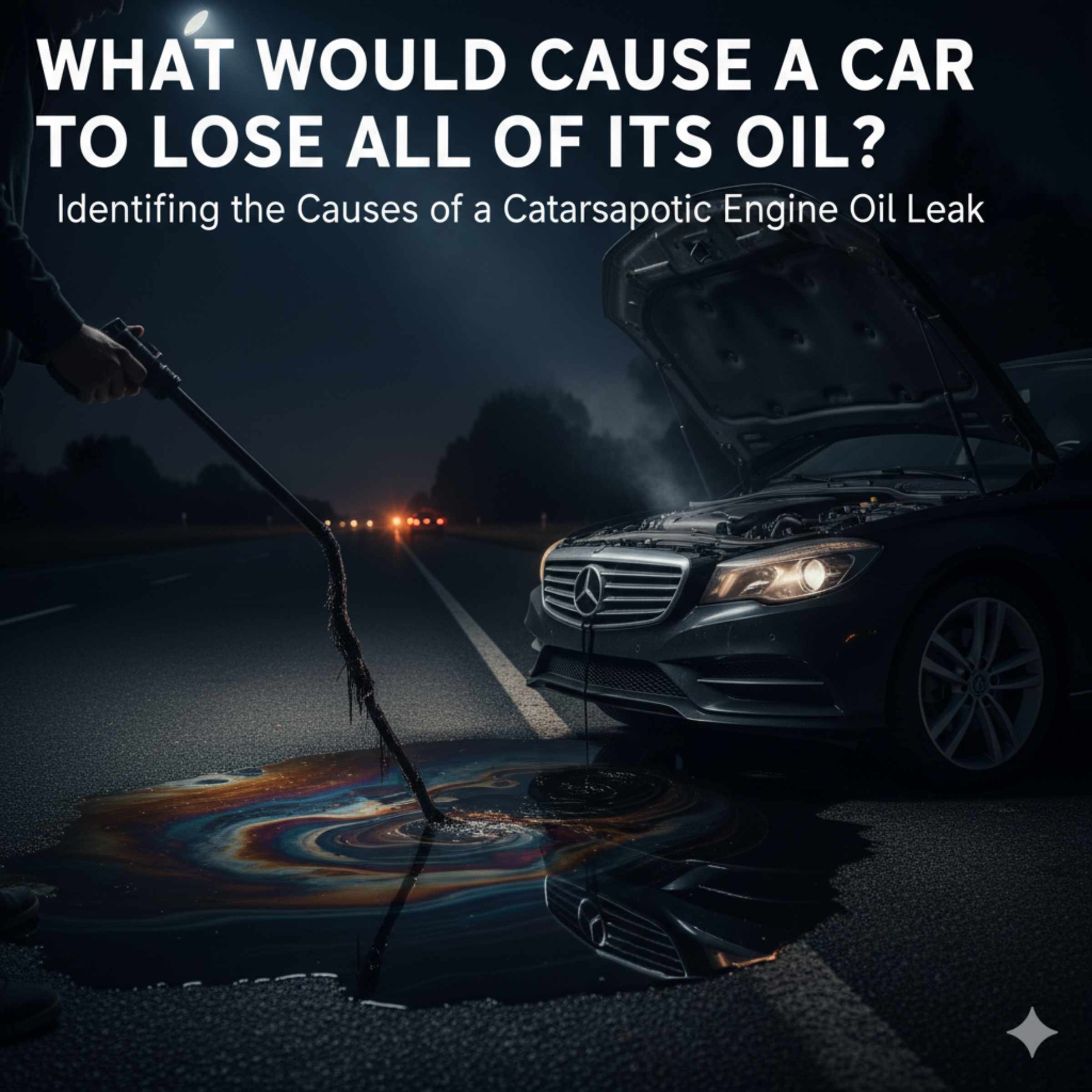 What Would Cause A Car To Lose All Of Its Oil
