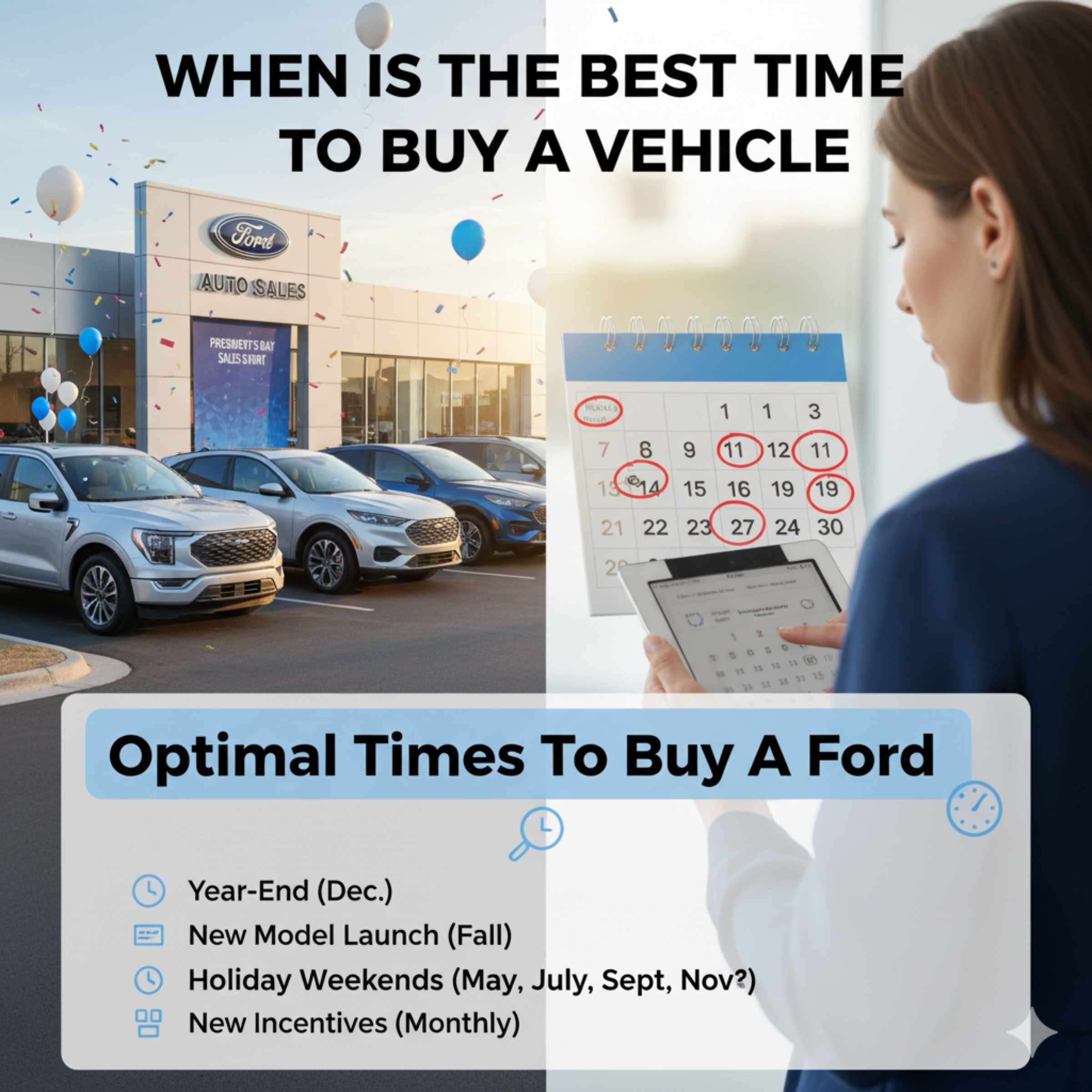 When Is The Best Time To Buy A Ford Vehicle