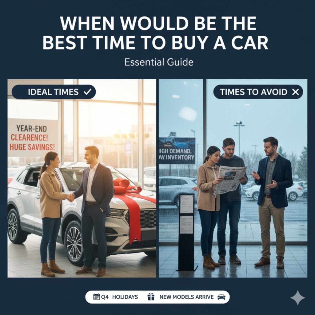 When Would Be The Best Time To Buy A Car: Essential Guide