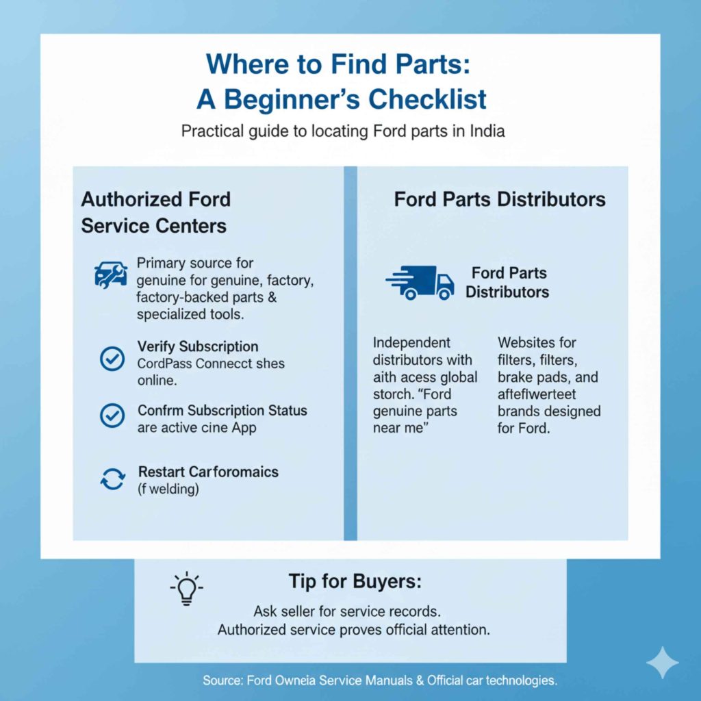 Where to Find Parts A Beginner’s Checklist