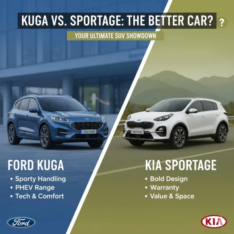 Which Is The Better Car Ford Kuga Or Kia Sportage