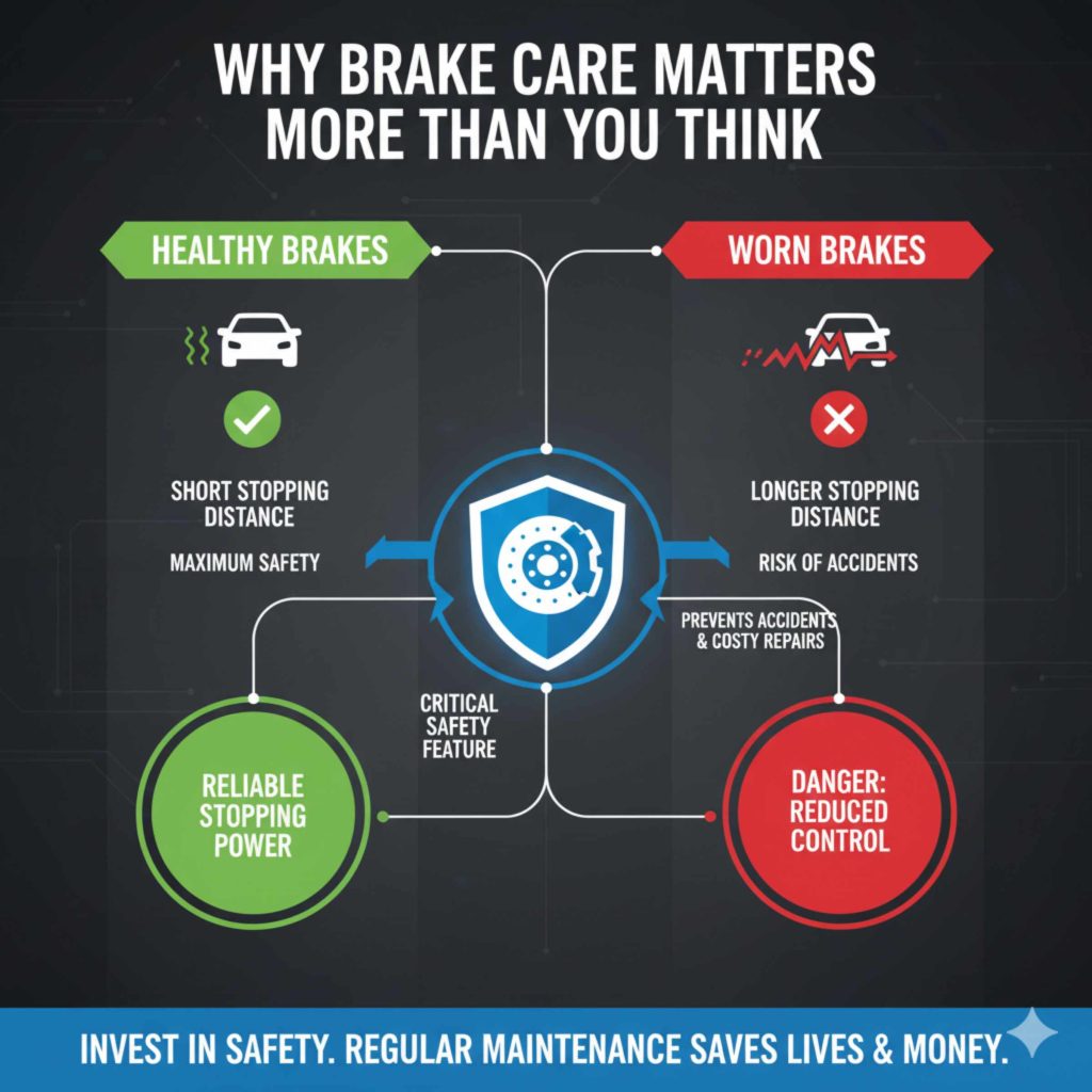 Why Brake Care Matters More Than You Think