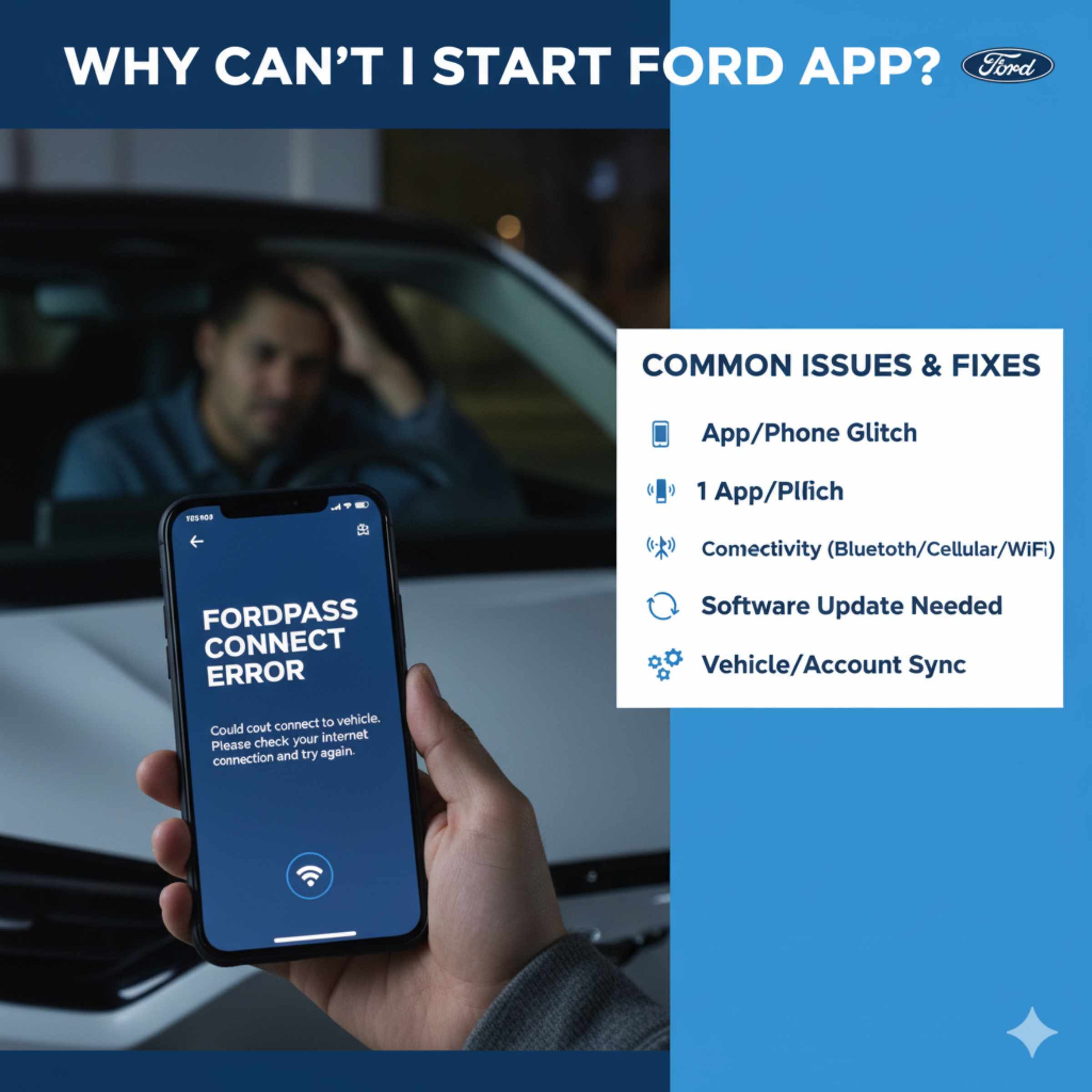Why Can't I Start Ford App