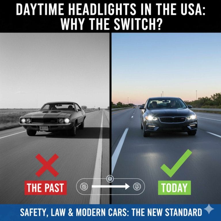 Why Does Everyone Have Car Lights On USA