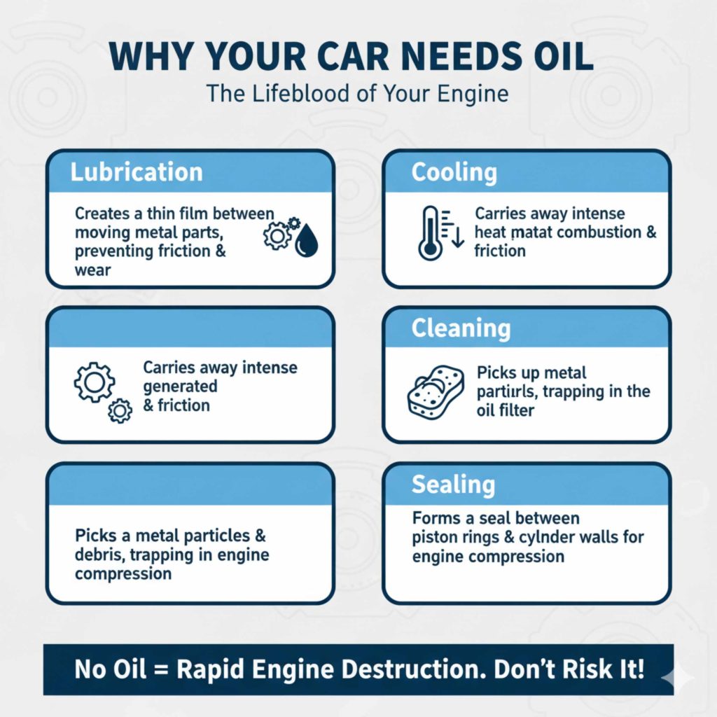 Why Your Car Needs Oil