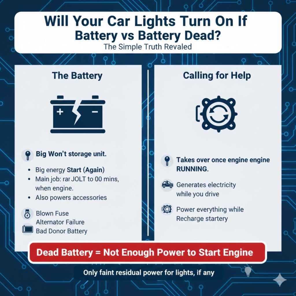 Will Your Car Lights Turn On If Battery Dead The Simple Truth Revealed 