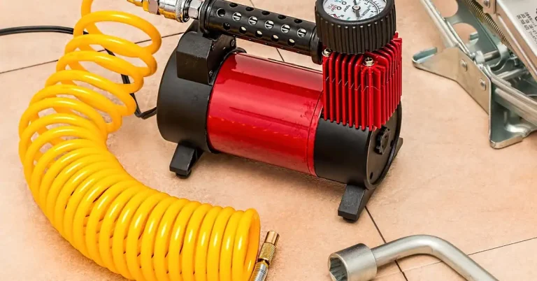 portable tire inflator compressor tool for car tires
