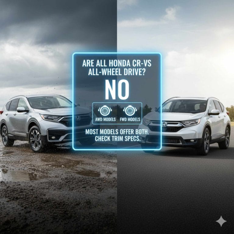 Are All Honda CR Vs All Wheel Drive?