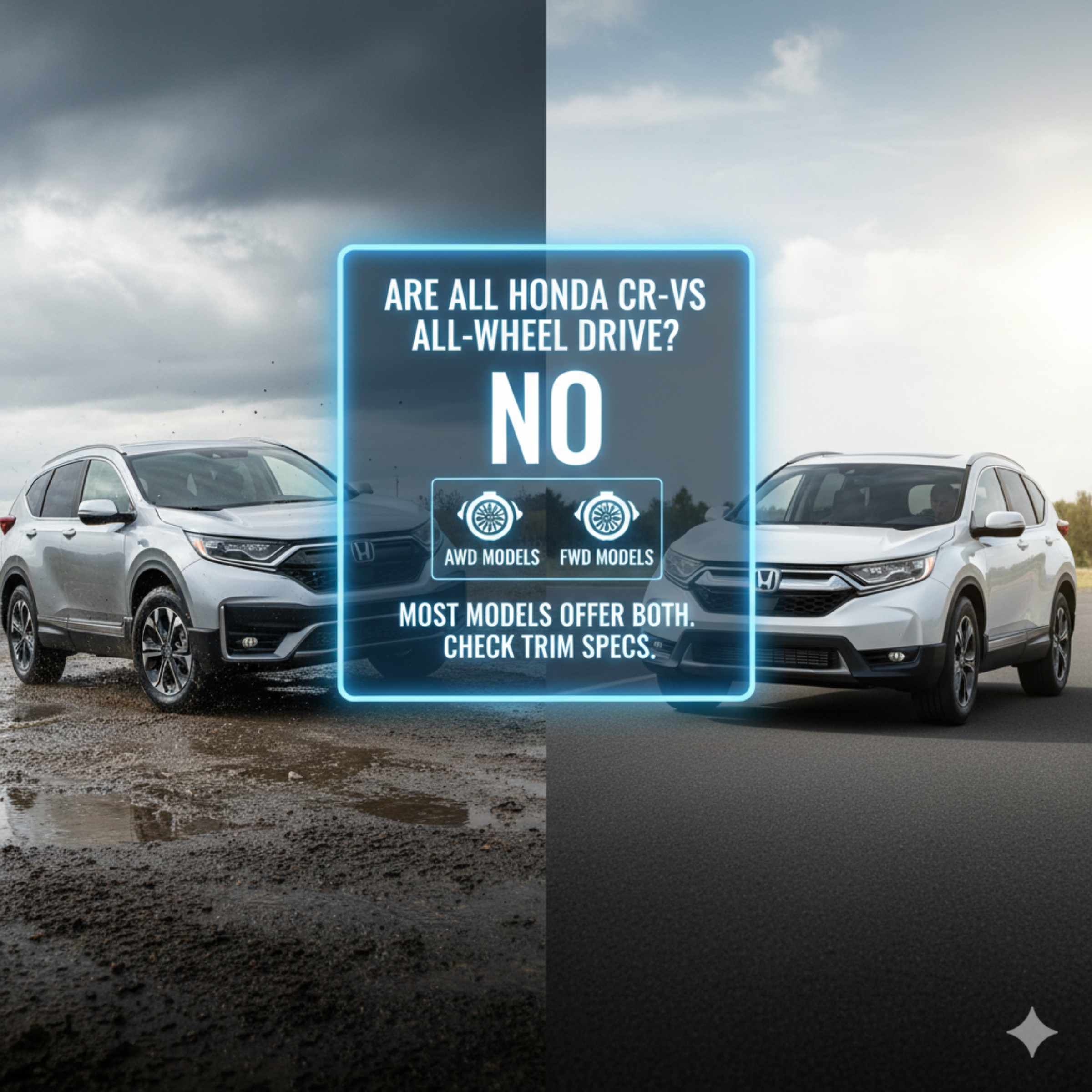 Are All Honda CR Vs All Wheel Drive?