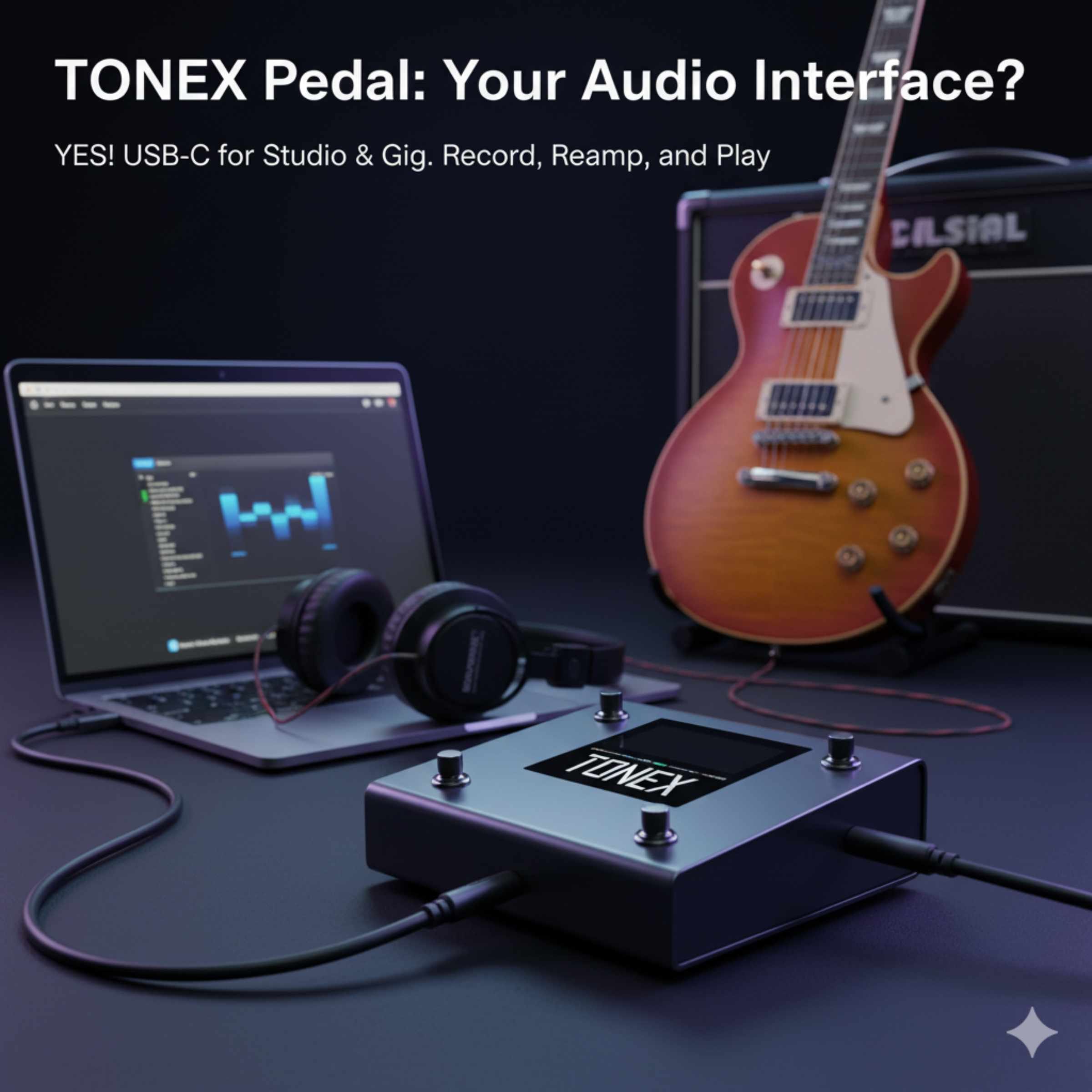 Can The Tonex Pedal Be Used As An Audio Interface?