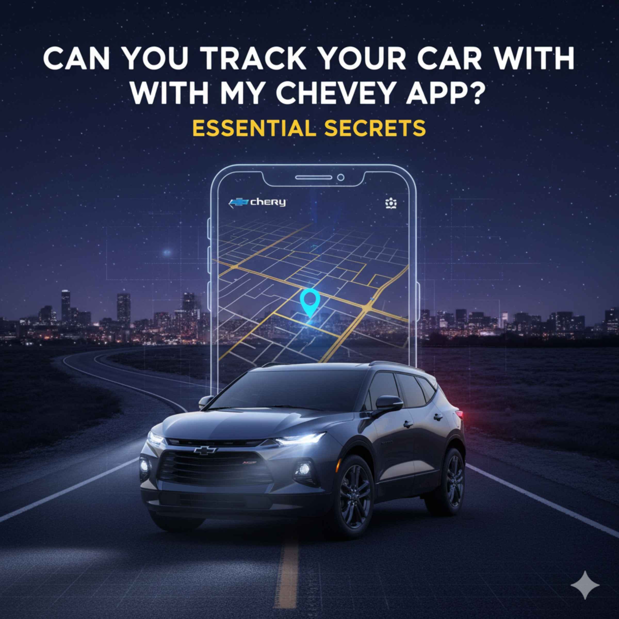 Can You Track Your Car With My Chevy App