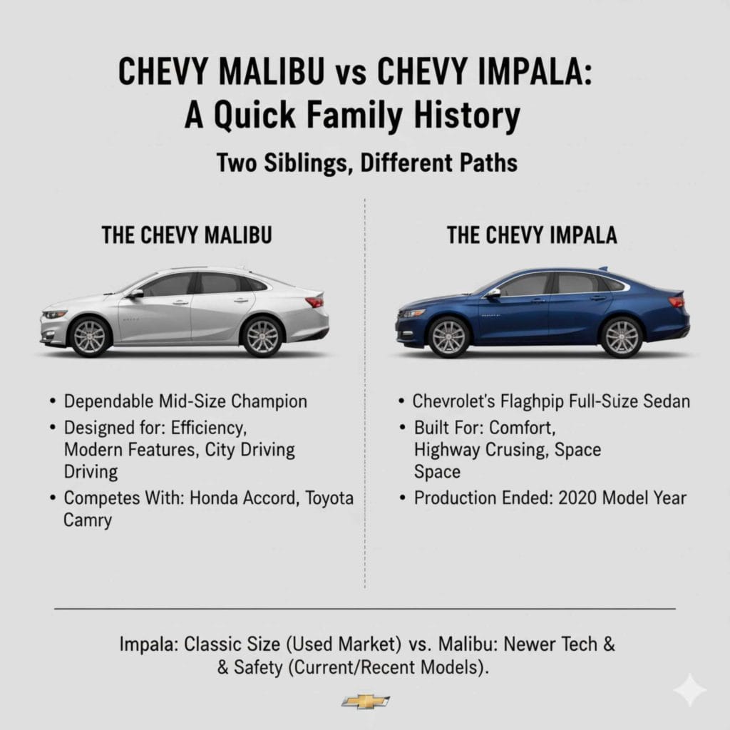 Chevy Malibu vs Chevy Impala