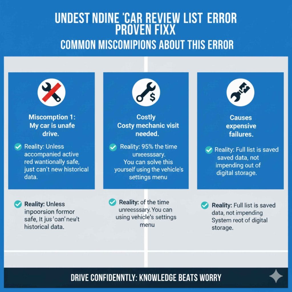 Common Misconceptions About This Error