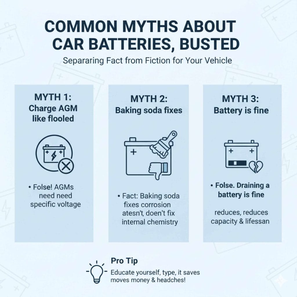 Common Myths About Car Batteries, Busted!