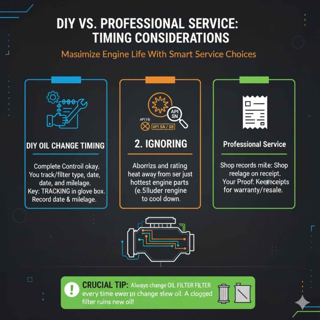 DIY vs. Professional Service Timing Considerations