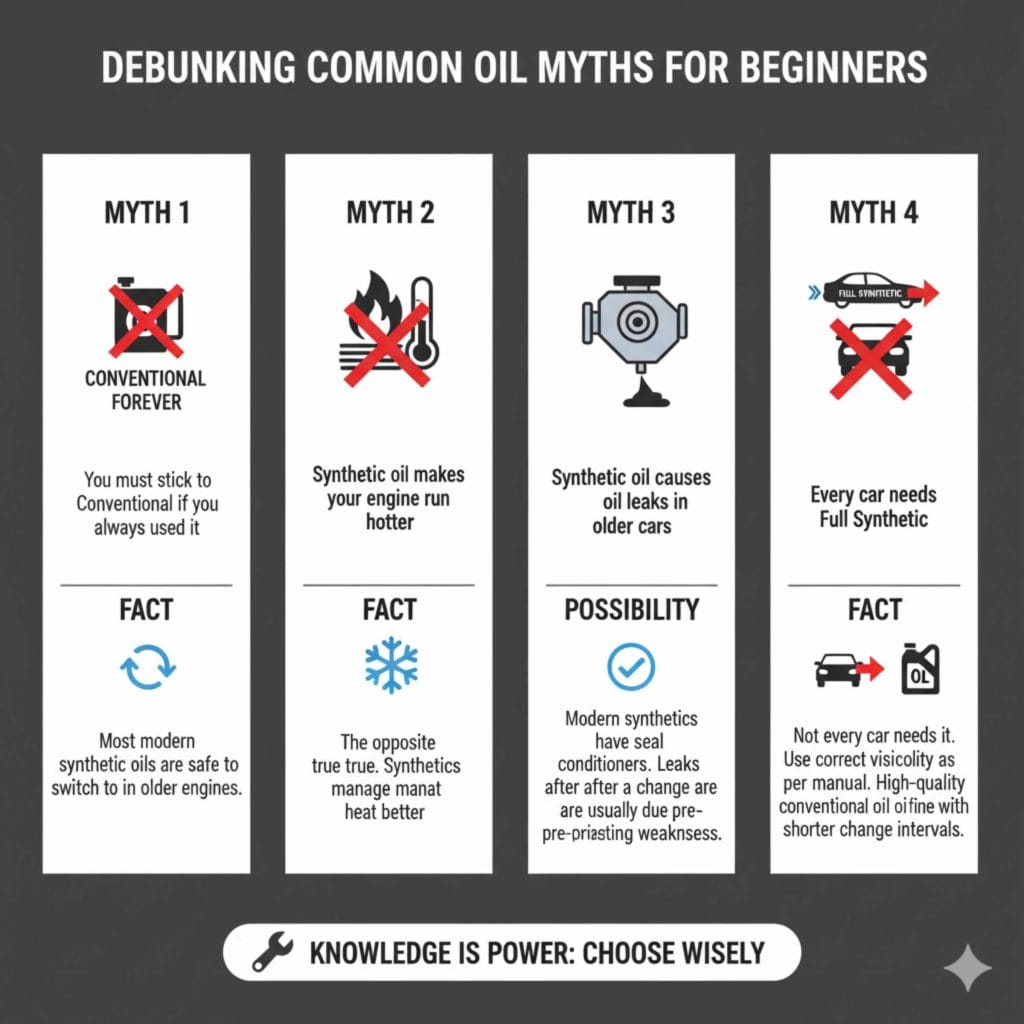 Debunking Common Oil Myths for Beginners