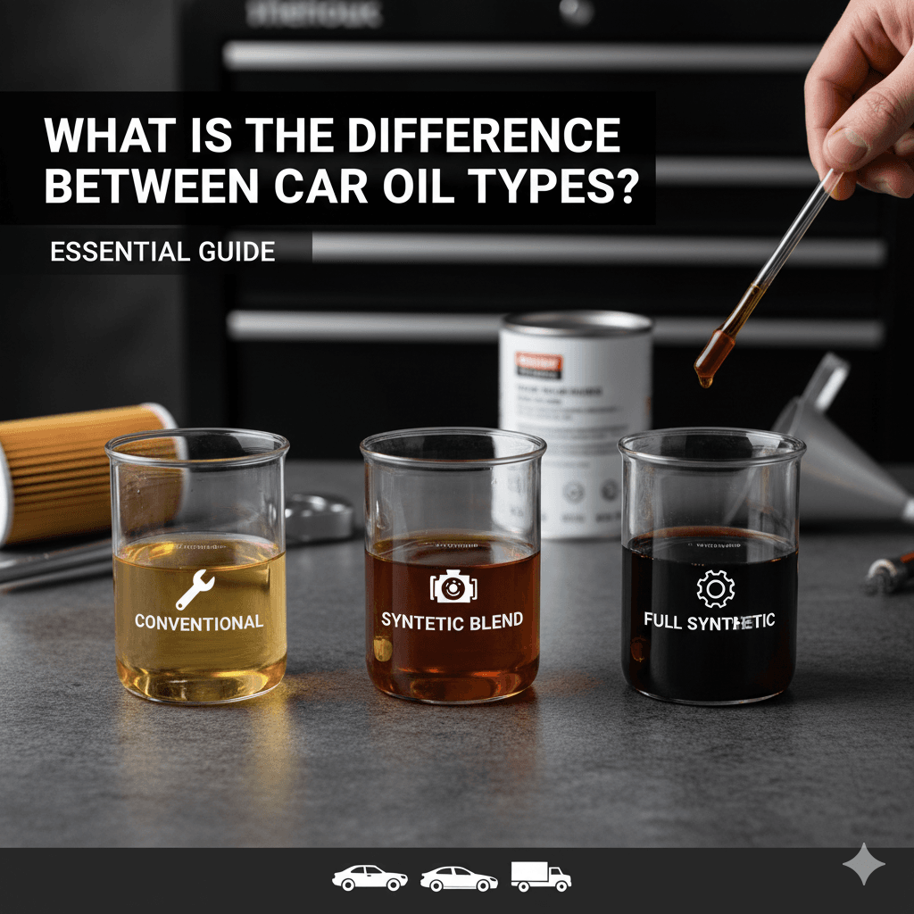 What Is The Difference Between Car Oil Types