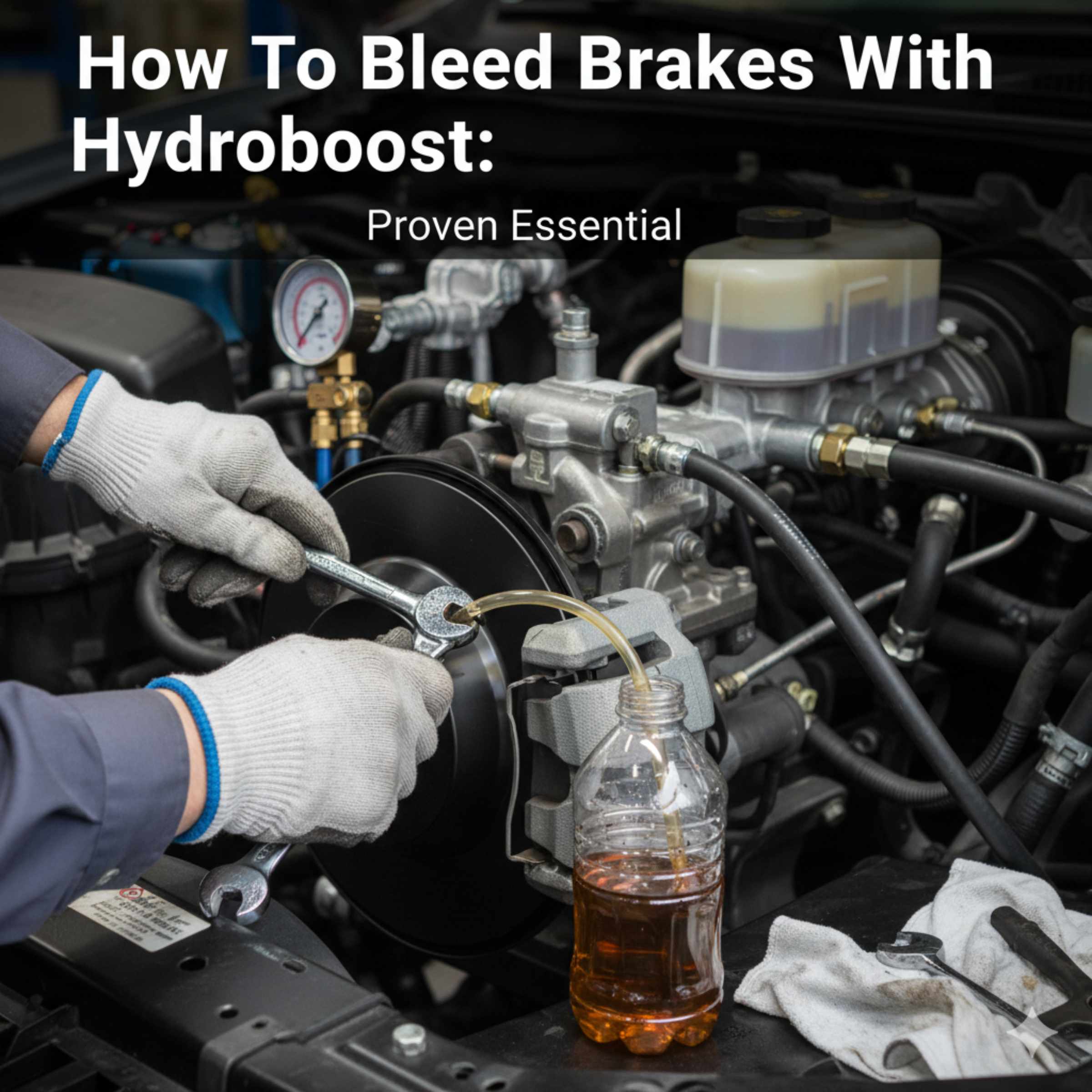 How To Bleed Brakes With Hydroboost