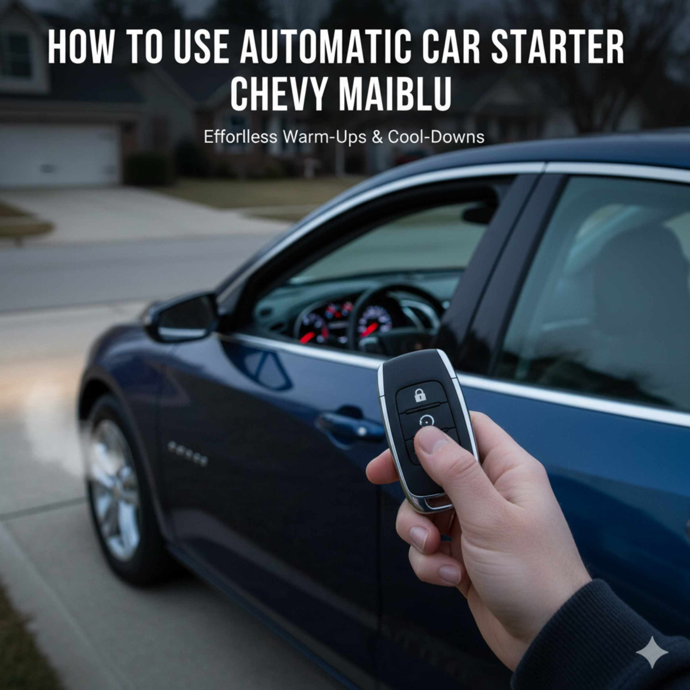 How To Use Automatic Car Starter Chevy Malibu