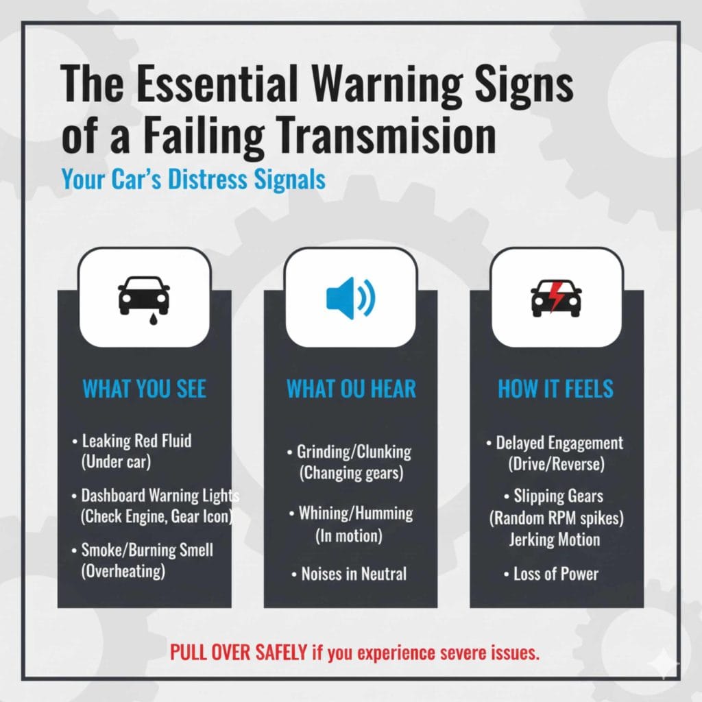 The Essential Warning Signs of a Failing Transmission