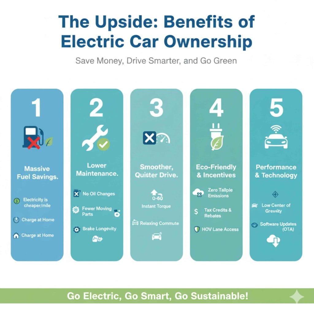 The Upside What Are the Benefits of Electric Car Ownership